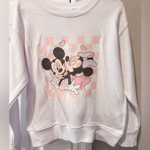 Mickey and Minnie toddler sweater 💕